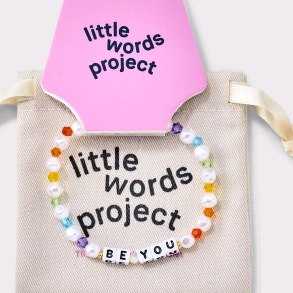 Little Words Project "Be You" Beaded Bracelet - Picture 1 of 8